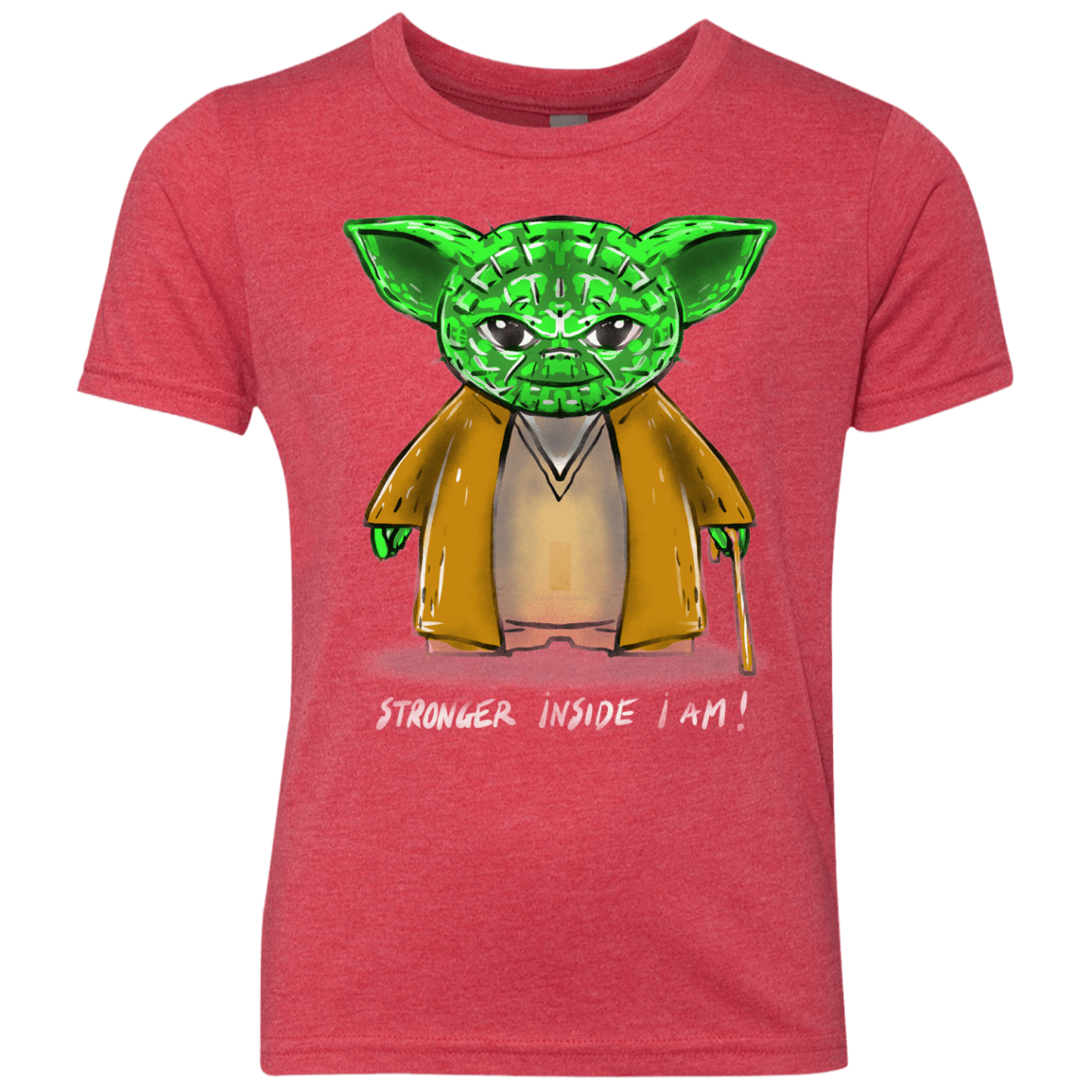 T-Shirts Vintage Red / YXS Stronger Inside Youth Triblend T-Shirt