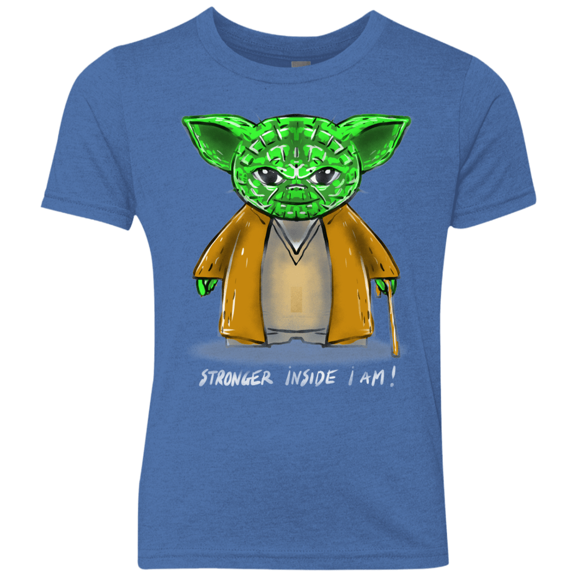 T-Shirts Vintage Royal / YXS Stronger Inside Youth Triblend T-Shirt