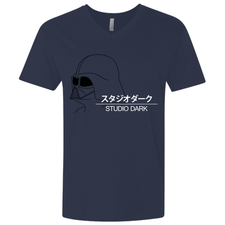 T-Shirts Midnight Navy / X-Small Studio dark Men's Premium V-Neck