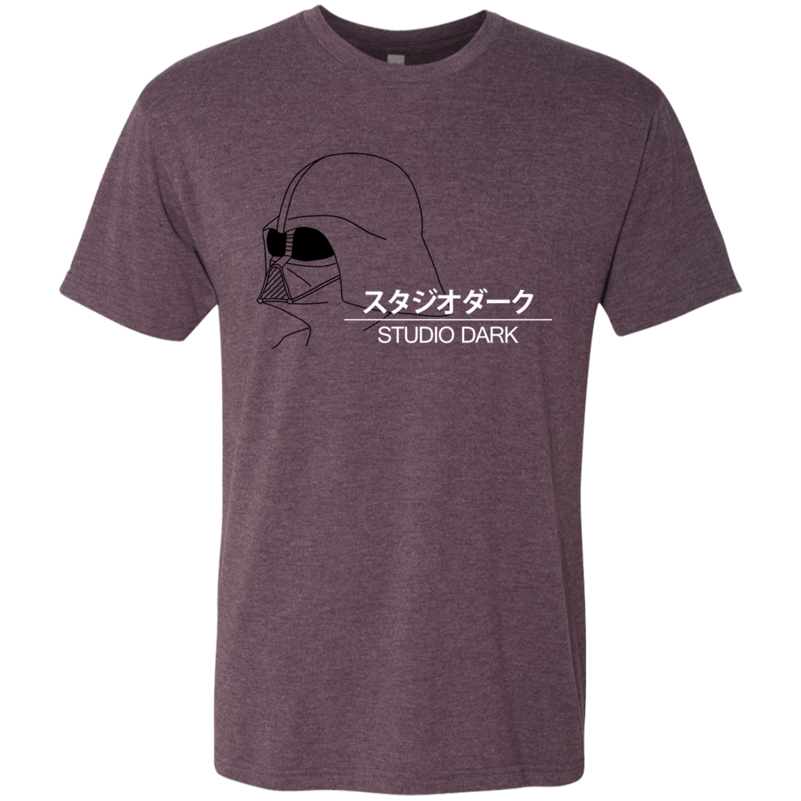 T-Shirts Vintage Purple / Small Studio dark Men's Triblend T-Shirt