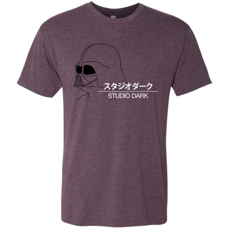 T-Shirts Vintage Purple / Small Studio dark Men's Triblend T-Shirt