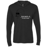 T-Shirts Vintage Black / X-Small Studio dark Triblend Long Sleeve Hoodie Tee