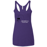 T-Shirts Purple / X-Small Studio dark Women's Triblend Racerback Tank
