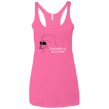 T-Shirts Vintage Pink / X-Small Studio dark Women's Triblend Racerback Tank