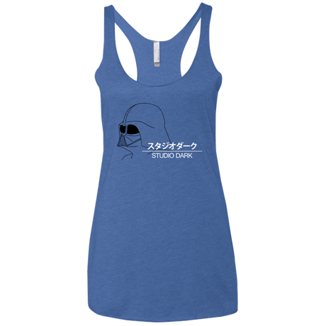 T-Shirts Vintage Royal / X-Small Studio dark Women's Triblend Racerback Tank