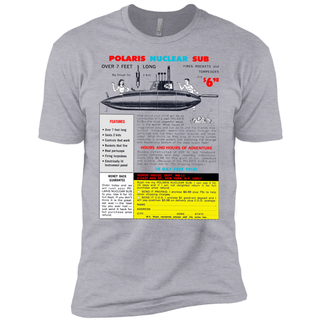 T-Shirts Heather Grey / YXS Sub Boys Premium T-Shirt