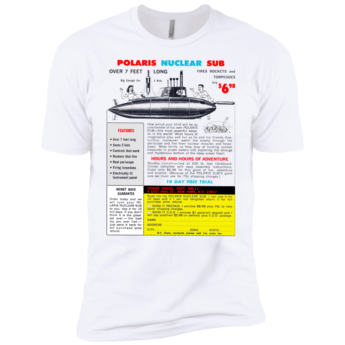 T-Shirts White / YXS Sub Boys Premium T-Shirt