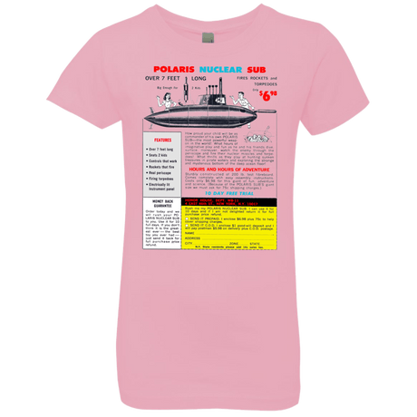 T-Shirts Light Pink / YXS Sub Girls Premium T-Shirt