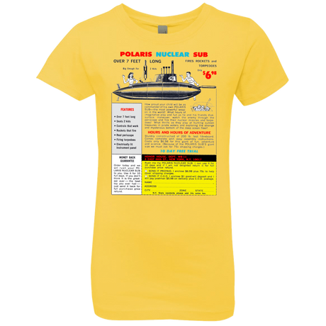T-Shirts Vibrant Yellow / YXS Sub Girls Premium T-Shirt