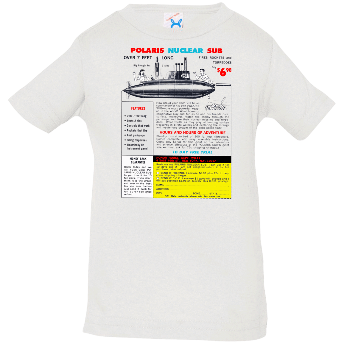 T-Shirts White / 6 Months Sub Infant Premium T-Shirt