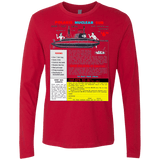 T-Shirts Red / Small Sub Men's Premium Long Sleeve