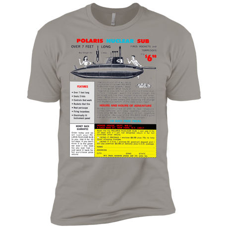 T-Shirts Light Grey / X-Small Sub Men's Premium T-Shirt