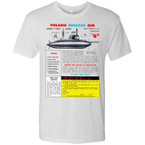 T-Shirts Heather White / Small Sub Men's Triblend T-Shirt