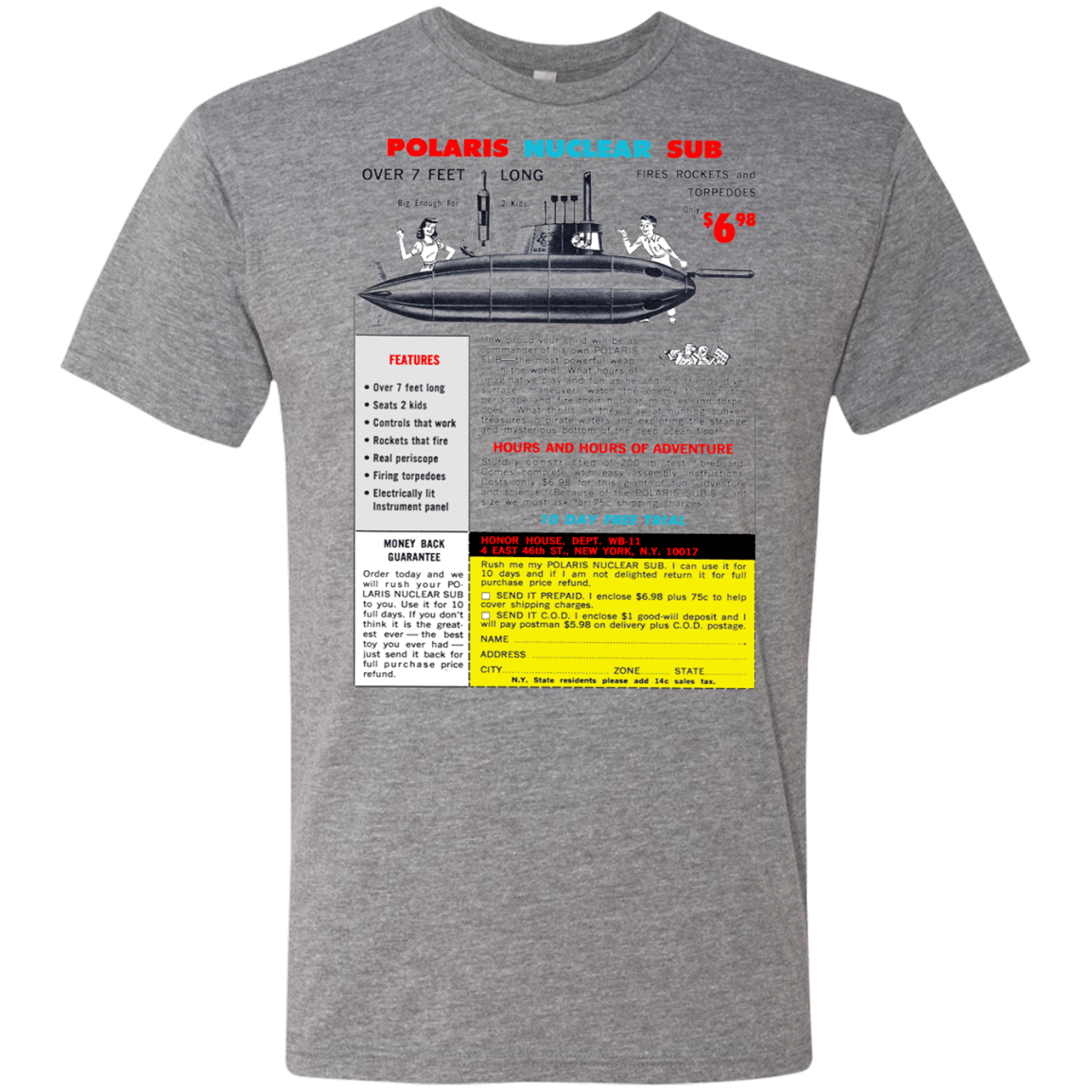 T-Shirts Premium Heather / Small Sub Men's Triblend T-Shirt