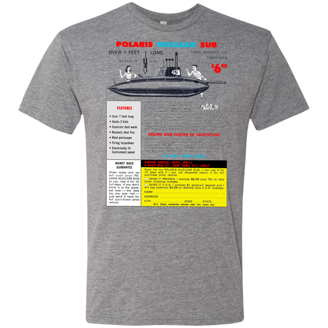 T-Shirts Premium Heather / Small Sub Men's Triblend T-Shirt