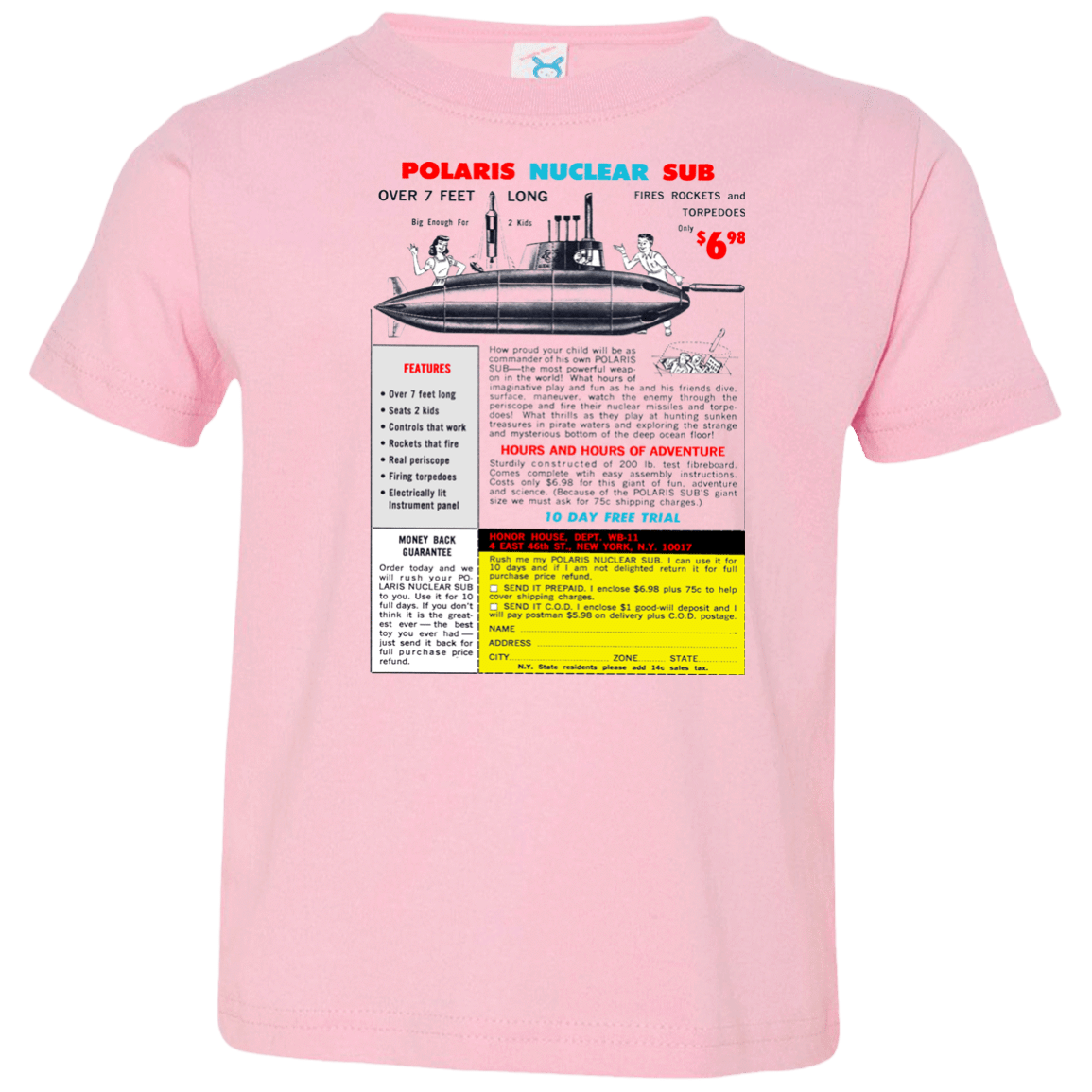 T-Shirts Pink / 2T Sub Toddler Premium T-Shirt