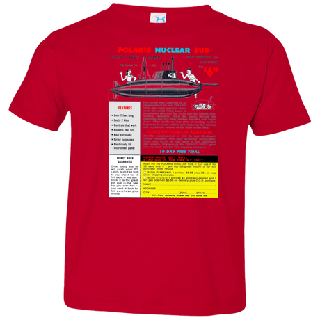 T-Shirts Red / 2T Sub Toddler Premium T-Shirt