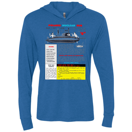 T-Shirts Vintage Royal / X-Small Sub Triblend Long Sleeve Hoodie Tee