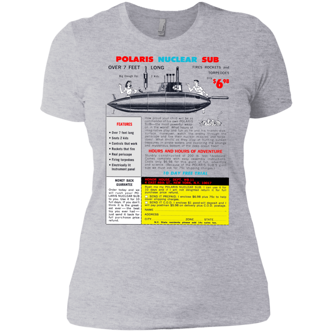 T-Shirts Heather Grey / X-Small Sub Women's Premium T-Shirt