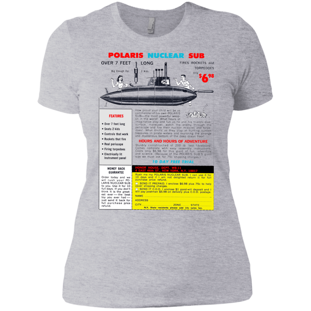 T-Shirts Heather Grey / X-Small Sub Women's Premium T-Shirt