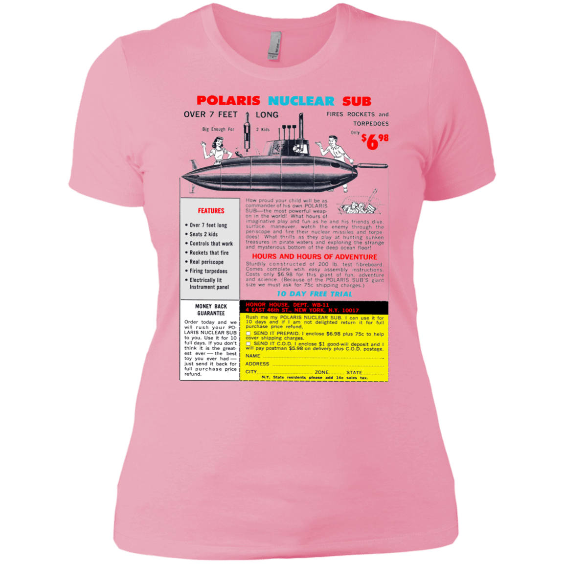 T-Shirts Light Pink / X-Small Sub Women's Premium T-Shirt