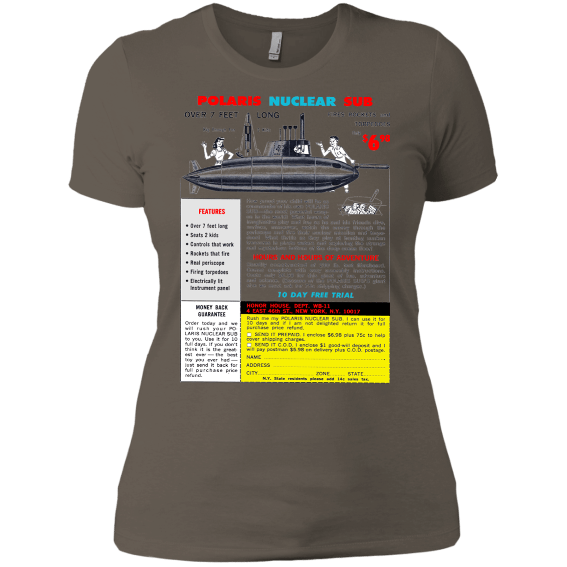 T-Shirts Warm Grey / X-Small Sub Women's Premium T-Shirt