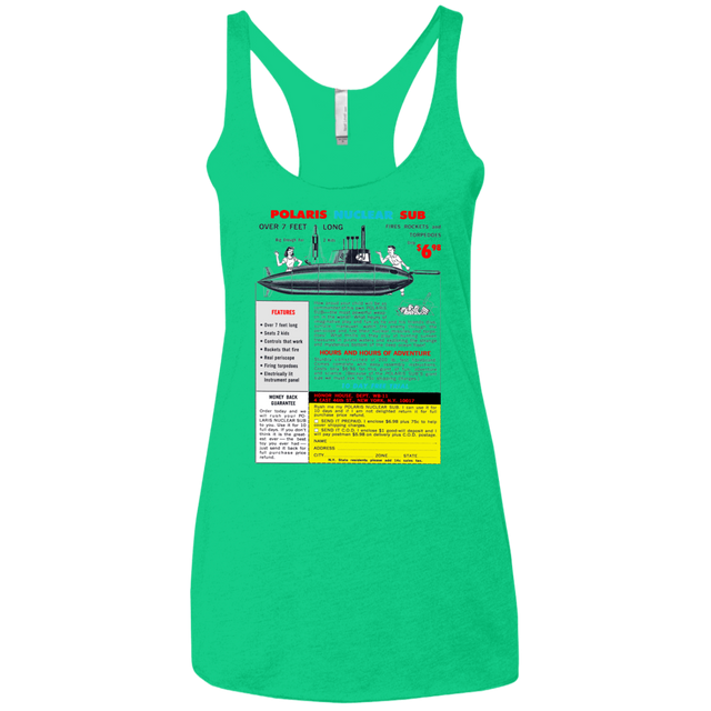 T-Shirts Envy / X-Small Sub Women's Triblend Racerback Tank
