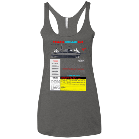 T-Shirts Premium Heather / X-Small Sub Women's Triblend Racerback Tank