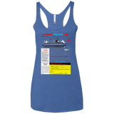 T-Shirts Vintage Royal / X-Small Sub Women's Triblend Racerback Tank