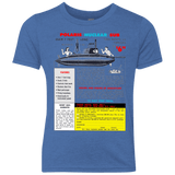 T-Shirts Vintage Royal / YXS Sub Youth Triblend T-Shirt