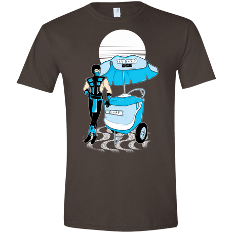 T-Shirts Dark Chocolate / S Sub Zero Ice Cream Men's Semi-Fitted Softstyle