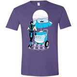 T-Shirts Heather Purple / S Sub Zero Ice Cream Men's Semi-Fitted Softstyle