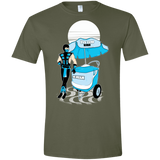 T-Shirts Military Green / S Sub Zero Ice Cream Men's Semi-Fitted Softstyle