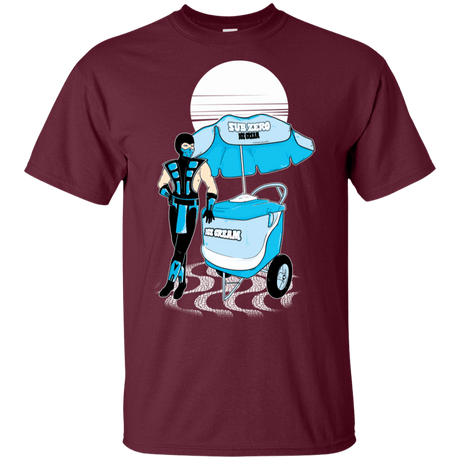 T-Shirts Maroon / S Sub Zero Ice Cream T-Shirt