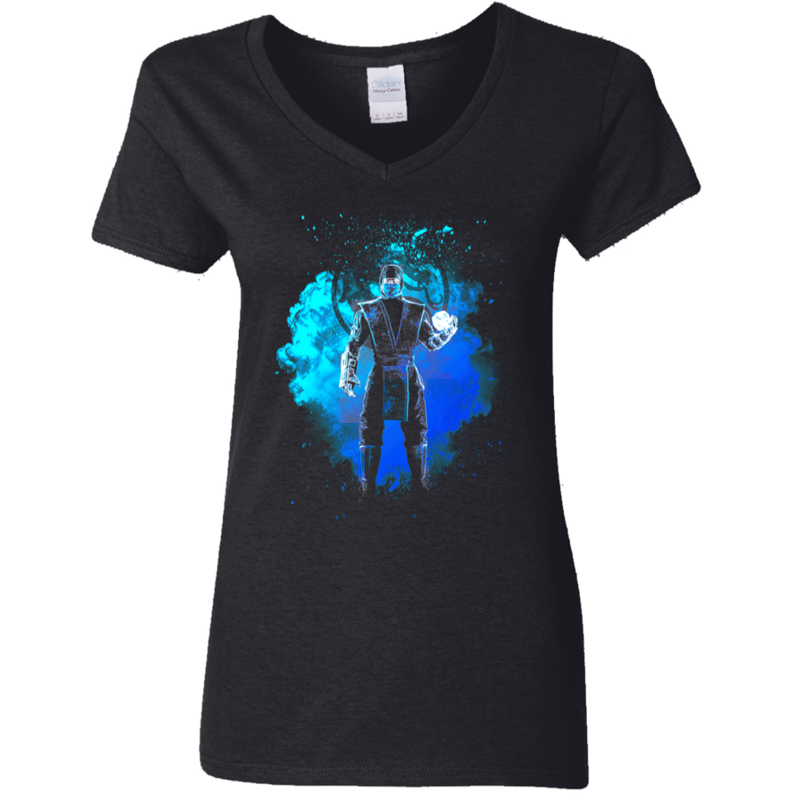 T-Shirts Black / S Subzero Soul Women's V-Neck T-Shirt