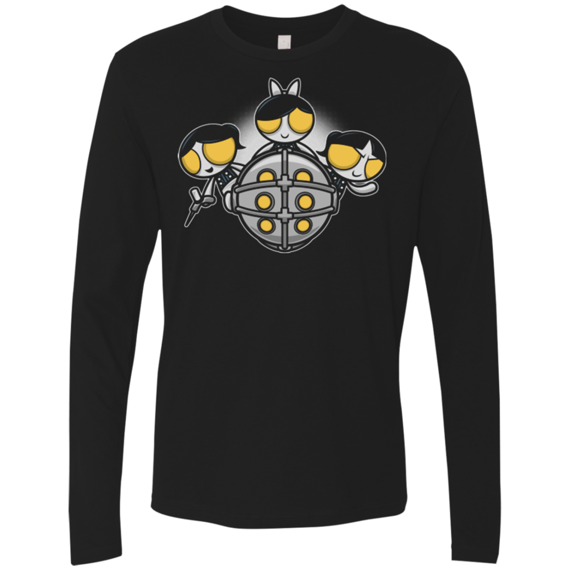 T-Shirts Black / Small Sugar and Splice Men's Premium Long Sleeve