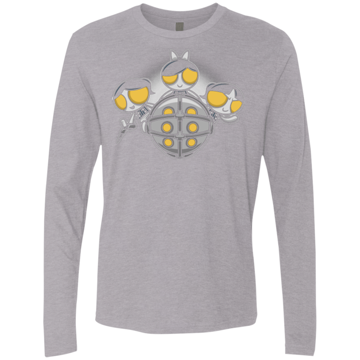 T-Shirts Heather Grey / Small Sugar and Splice Men's Premium Long Sleeve