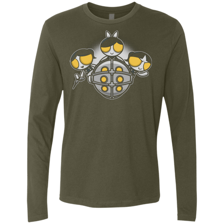 T-Shirts Military Green / Small Sugar and Splice Men's Premium Long Sleeve