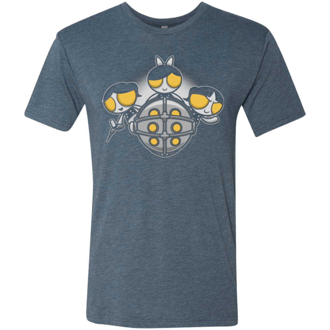 T-Shirts Indigo / Small Sugar and Splice Men's Triblend T-Shirt