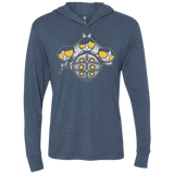 T-Shirts Indigo / X-Small Sugar and Splice Triblend Long Sleeve Hoodie Tee