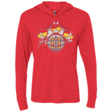 T-Shirts Vintage Red / X-Small Sugar and Splice Triblend Long Sleeve Hoodie Tee