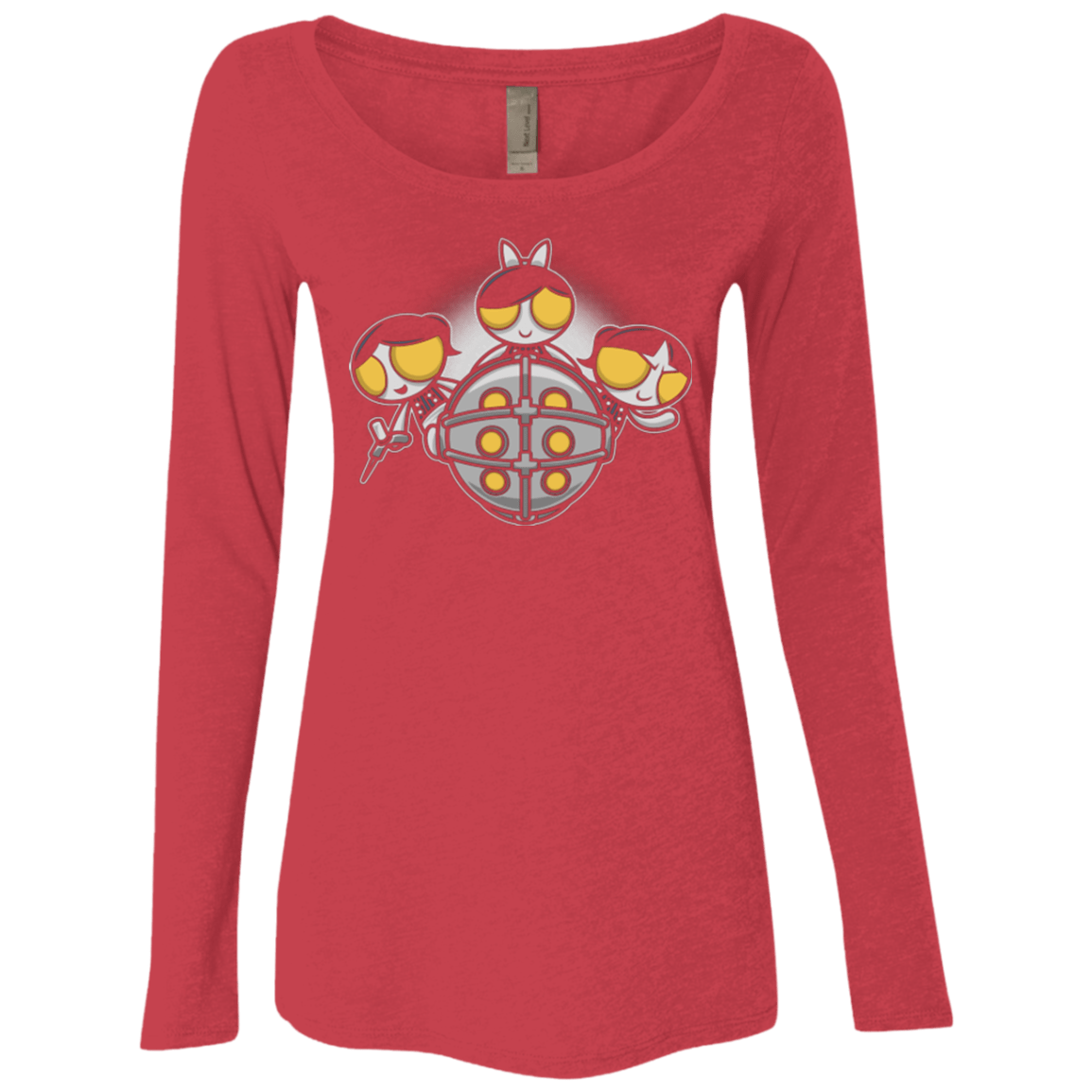 T-Shirts Vintage Red / Small Sugar and Splice Women's Triblend Long Sleeve Shirt