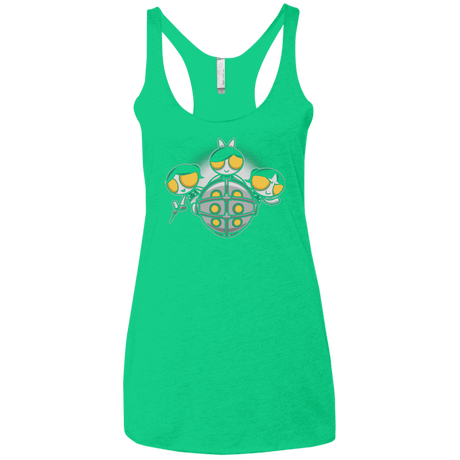 T-Shirts Envy / X-Small Sugar and Splice Women's Triblend Racerback Tank
