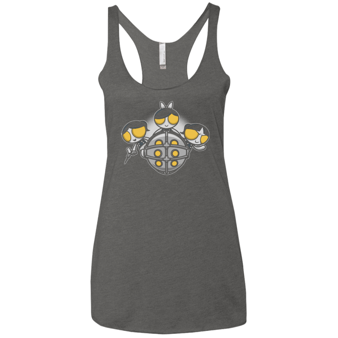 T-Shirts Premium Heather / X-Small Sugar and Splice Women's Triblend Racerback Tank