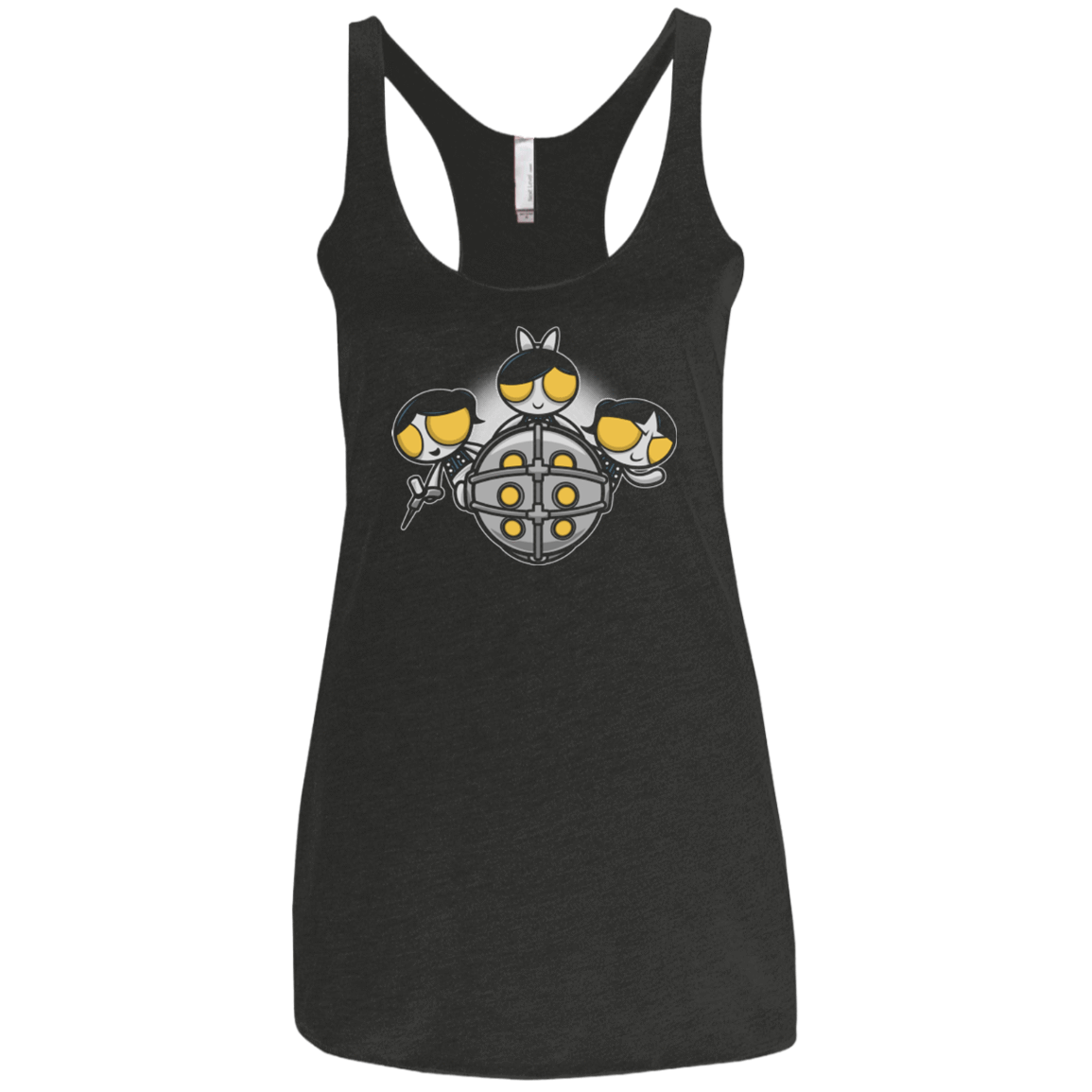 T-Shirts Vintage Black / X-Small Sugar and Splice Women's Triblend Racerback Tank
