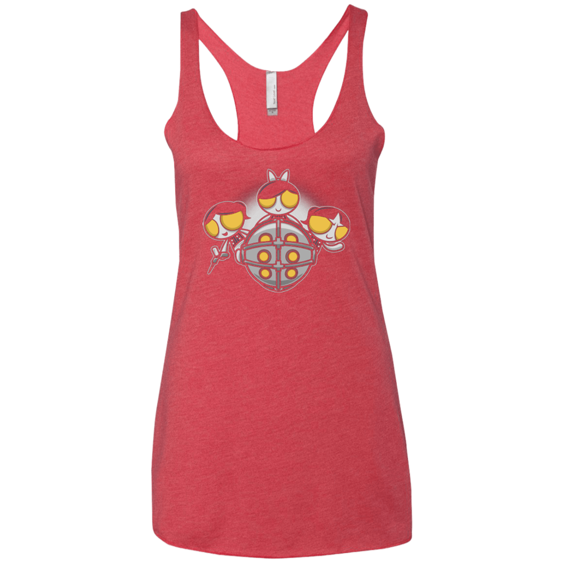 T-Shirts Vintage Red / X-Small Sugar and Splice Women's Triblend Racerback Tank
