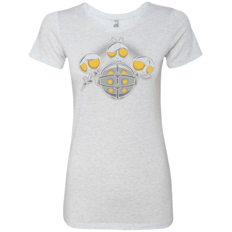 T-Shirts Heather White / Small Sugar and Splice Women's Triblend T-Shirt