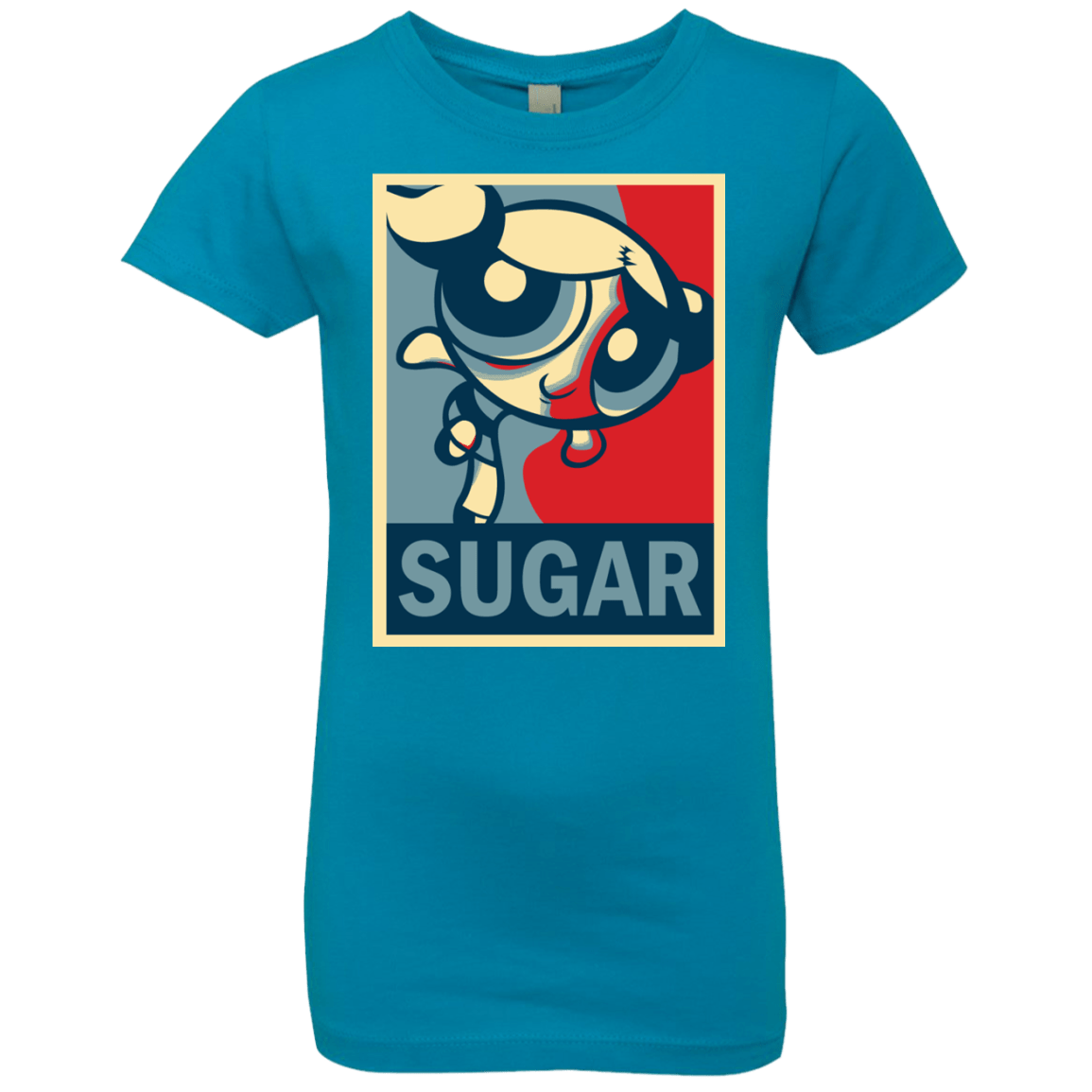 T-Shirts Turquoise / YXS Sugar Powerpuff Girls Premium T-Shirt