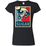 T-Shirts Black / S Sugar Powerpuff Junior Slimmer-Fit T-Shirt