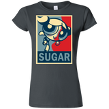 T-Shirts Charcoal / S Sugar Powerpuff Junior Slimmer-Fit T-Shirt